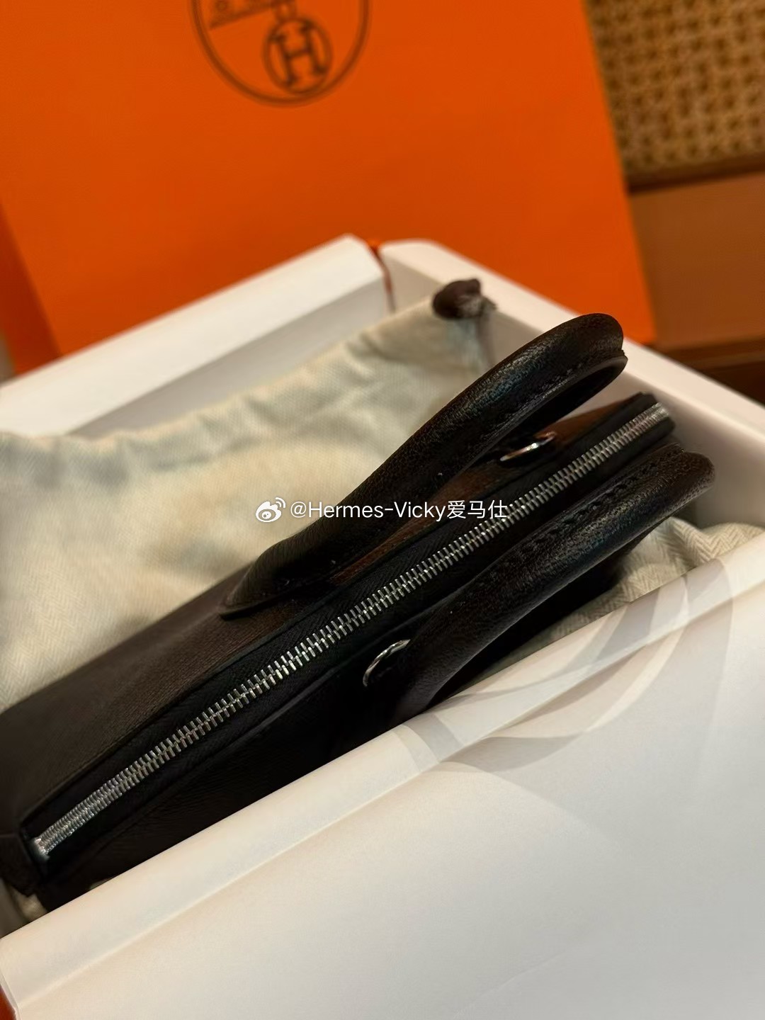 保龄球bolide mini 山羊皮89黑色 银扣  正宗横纹对版开发和鳄鱼皮一