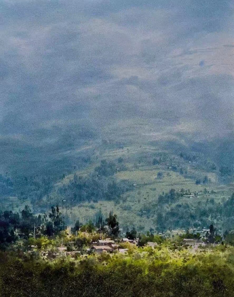 秘鲁画家豪尔赫·科尔普纳（Jorge Corpuna）绘画作品欣赏遇见艺术遇见美