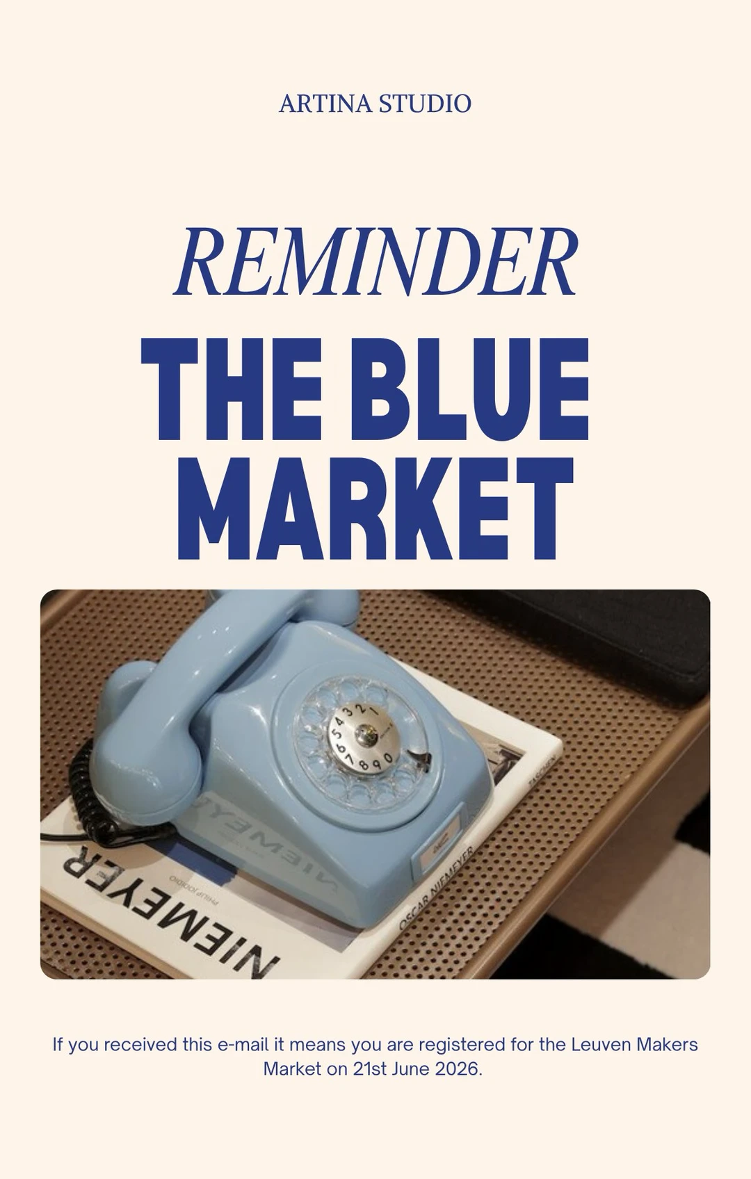 EcoPawPaw 线下集市｜本周日鲁汶Blue Market