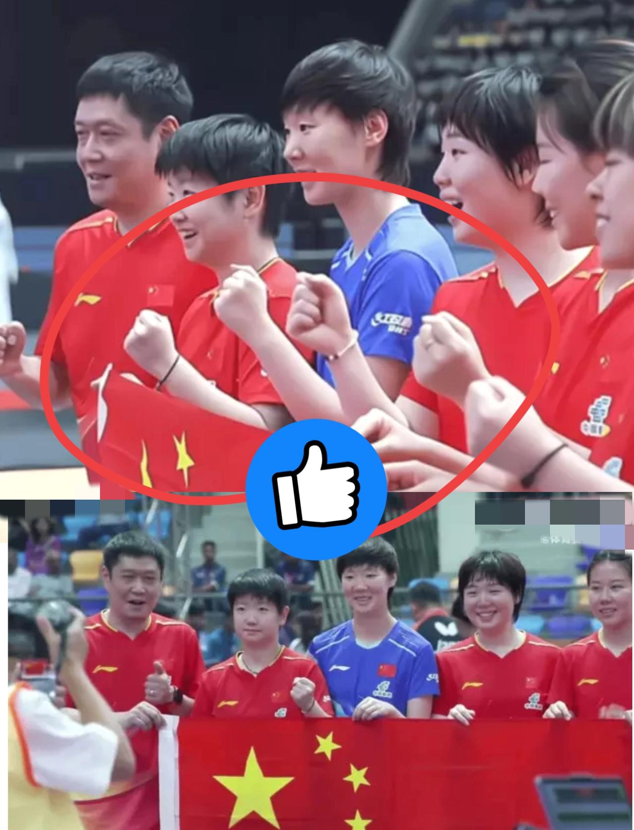 莎宝“握拳指令”太圈粉！
国乒女团3-0横扫日本的背后
这股凝聚力才是夺冠密码！
