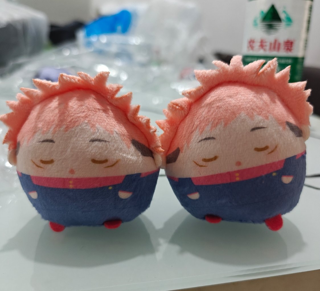 怎么我买了三个圆滚滚全是扁头？这个厂瑕疵概率太高了吧喂！！！粽子！！！？ 