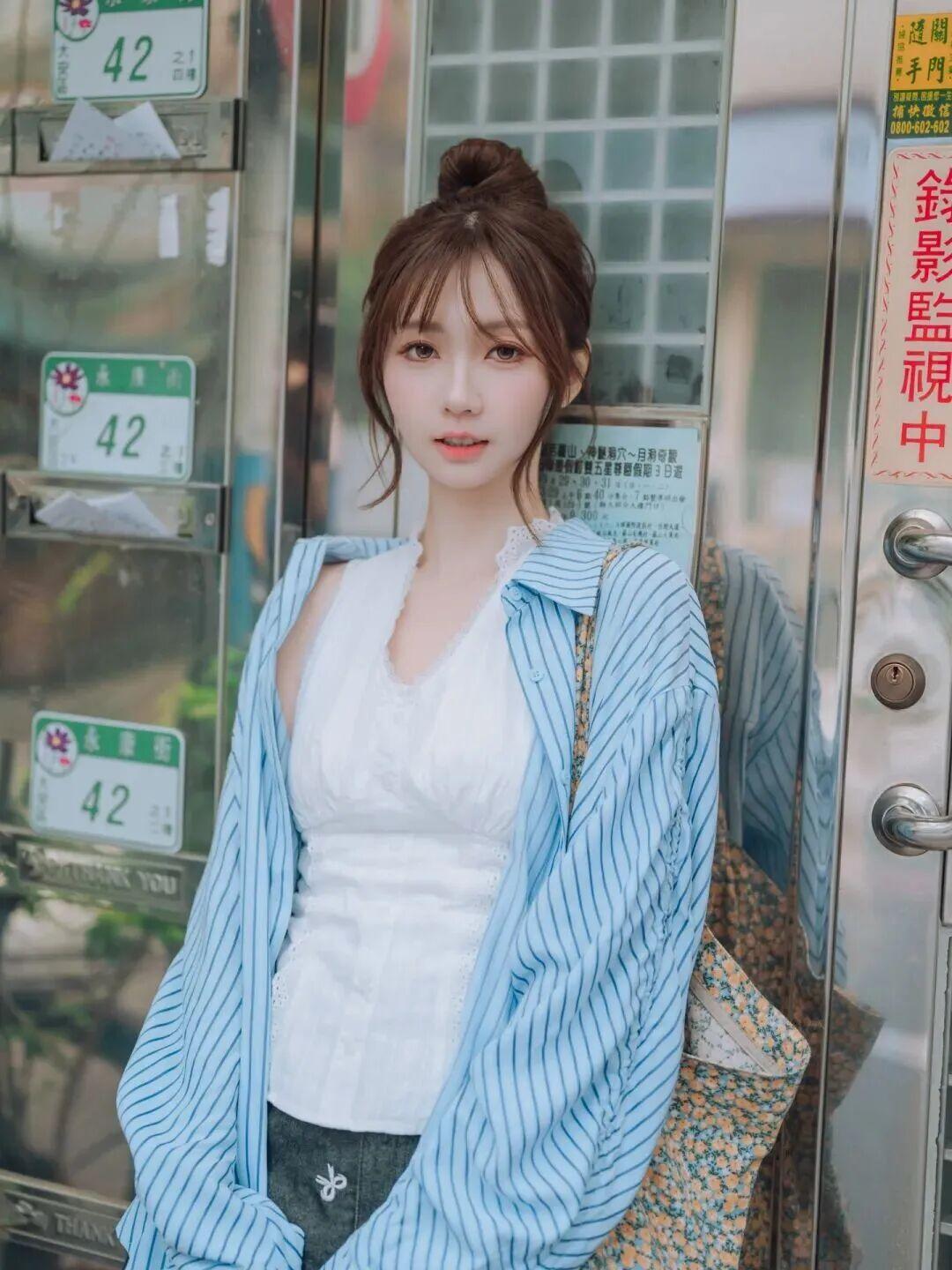 清纯美丽！