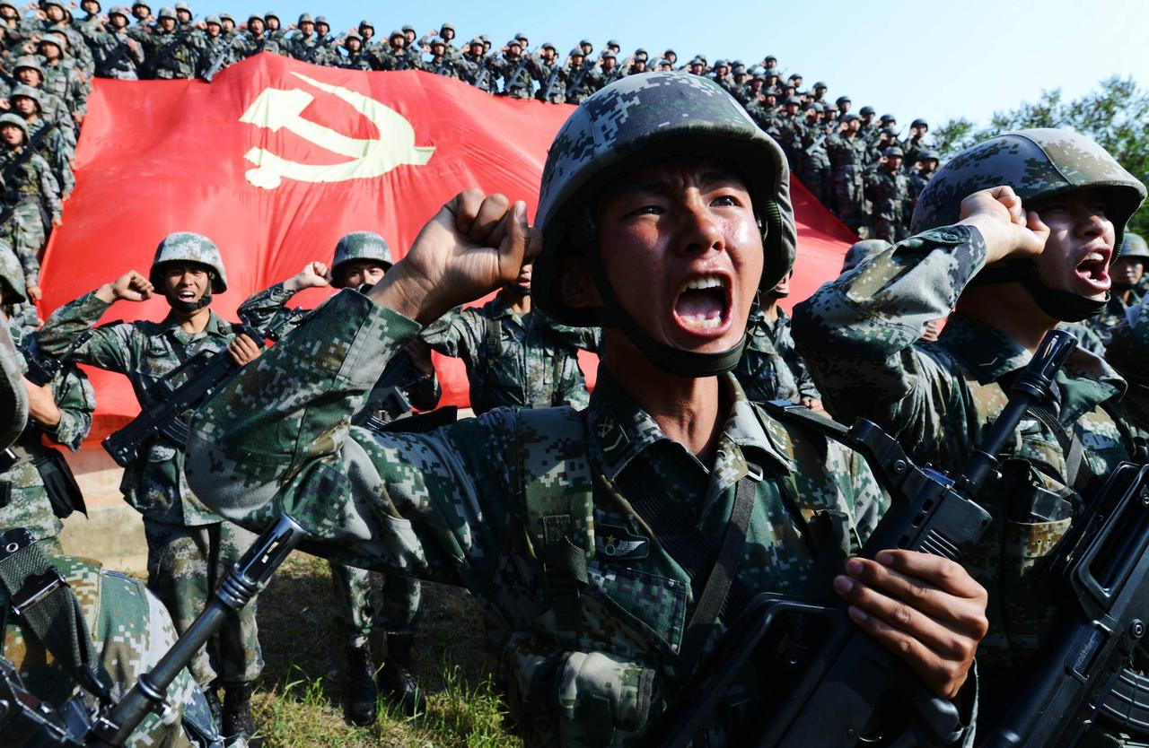 中国再不出手统一台湾，汹涌的民意恐怕就压不住了，国防部发言人说的，我们已经保持了