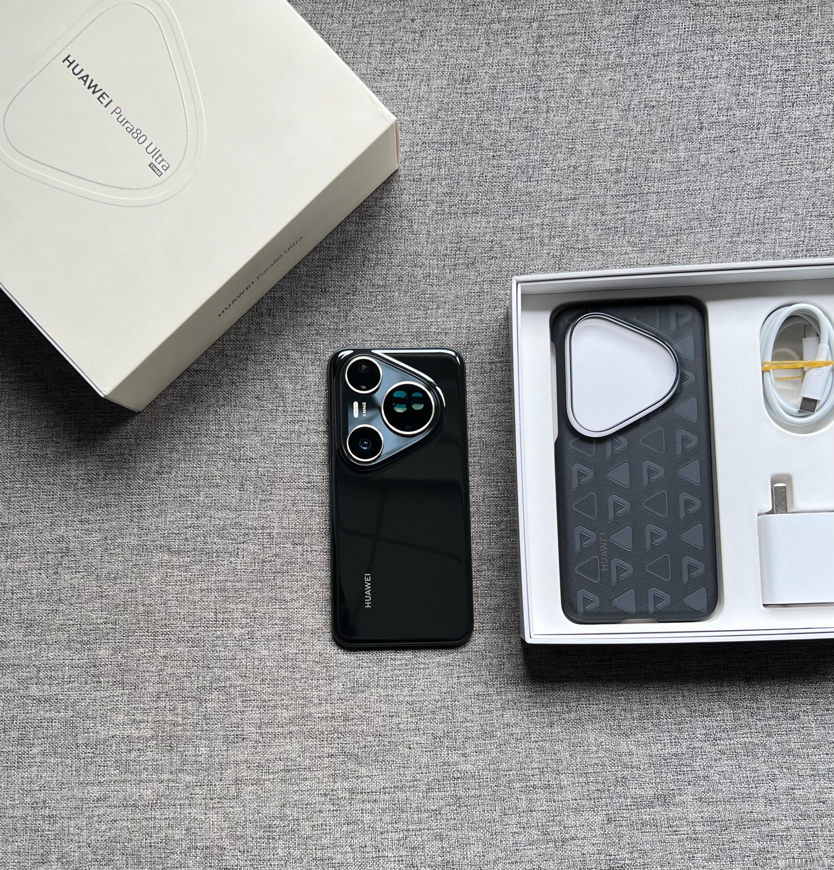 华为影像旗舰！华为Pura80 Ultra 16+512G 鎏光黑，95新，细小