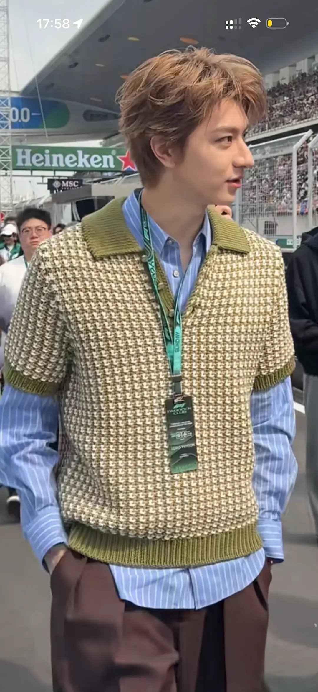 林一的鼻子真的太抢眼了 