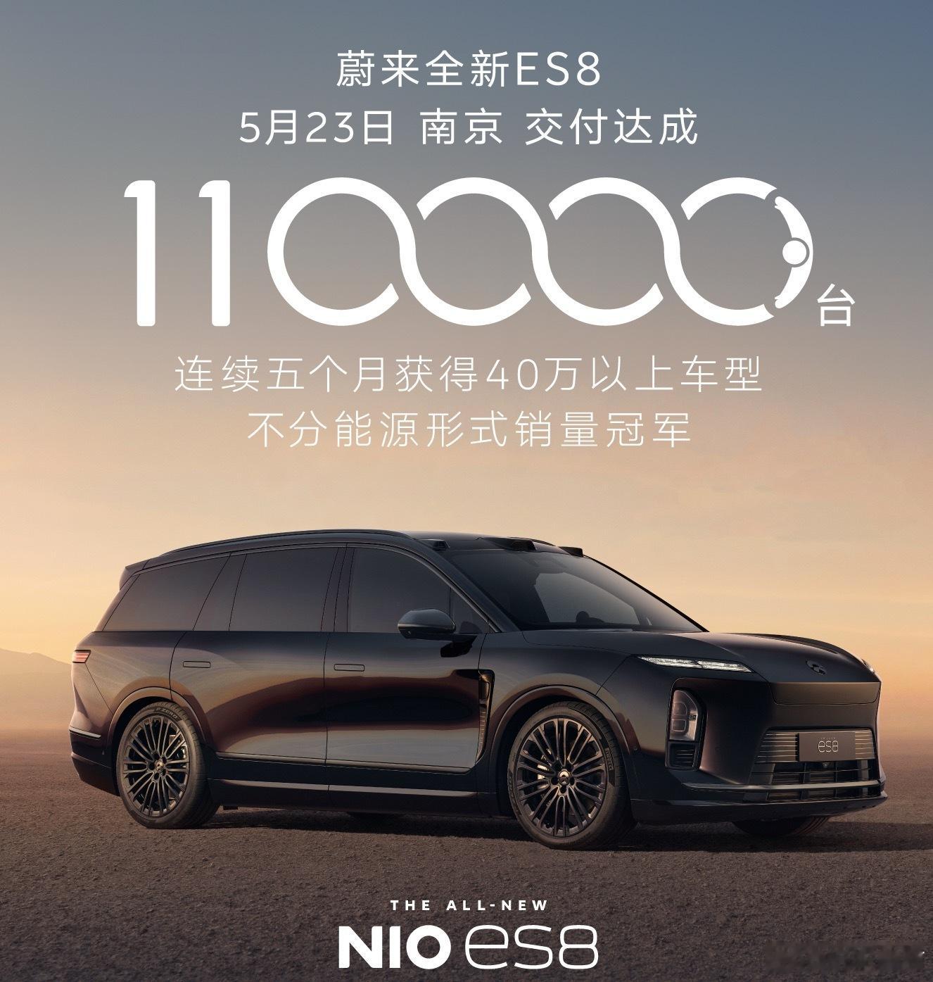 大哥们你们是真有钱啊！一台40万的车，说买就买，已经有十一万台交出去，估计订单至