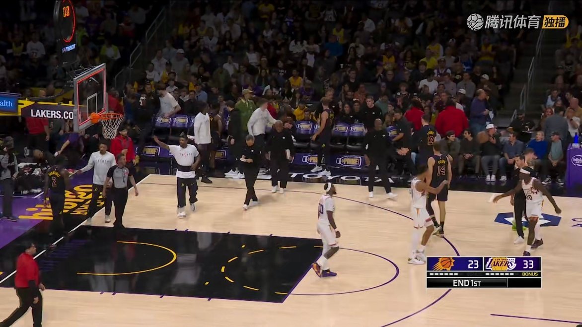 湖人33-23太阳！感觉如何太阳vs湖人