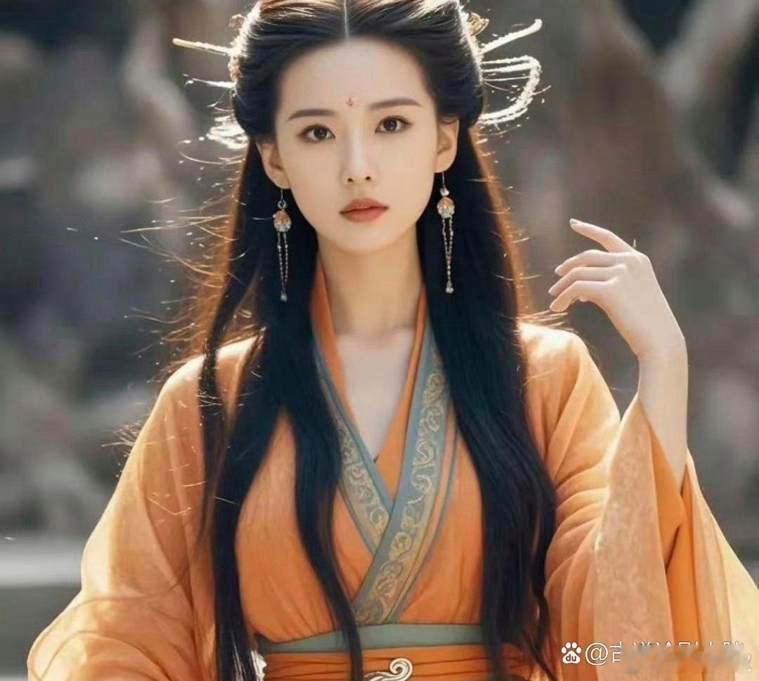 刘诗诗版周芷若，眼里少了一股狠劲。 ​​​