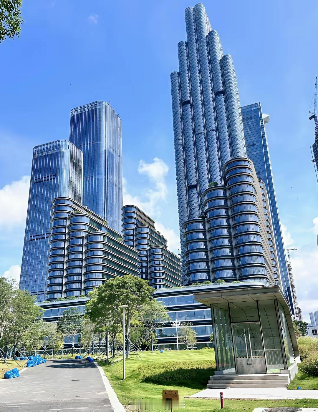 深圳招行总部准备开始搬家了。 深圳