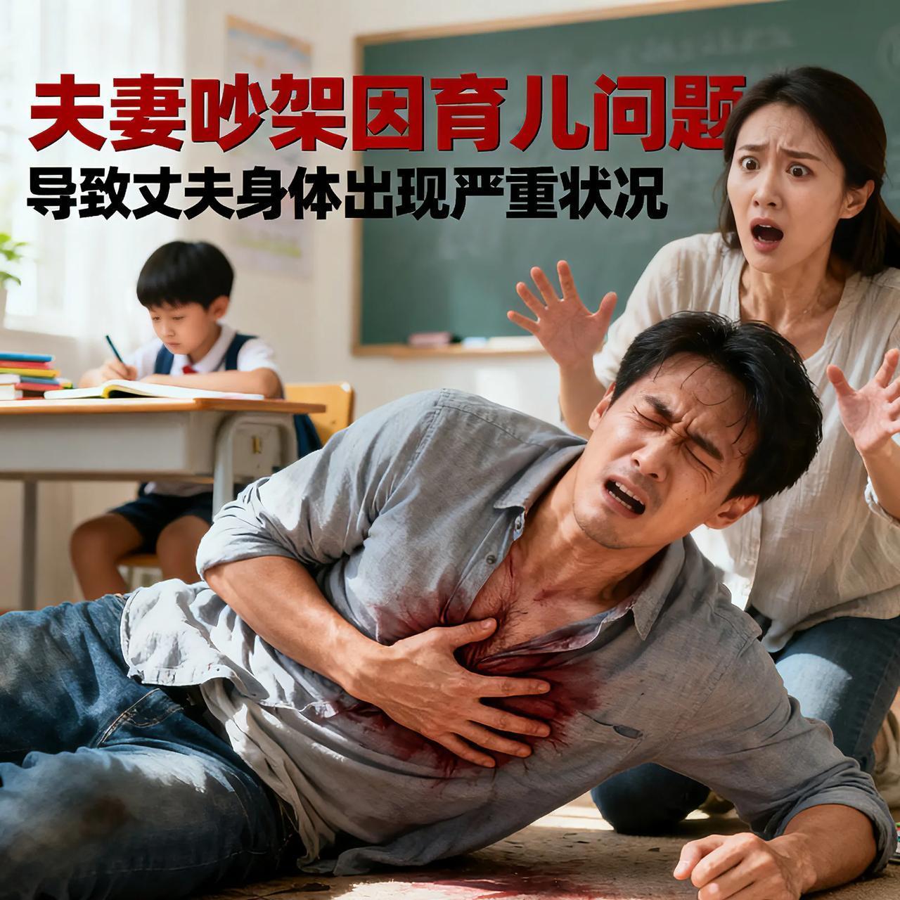 谁懂啊！就因为娃的事吵一架，老公血管直接炸了40cm！
 
家人们谁能想到，拌个