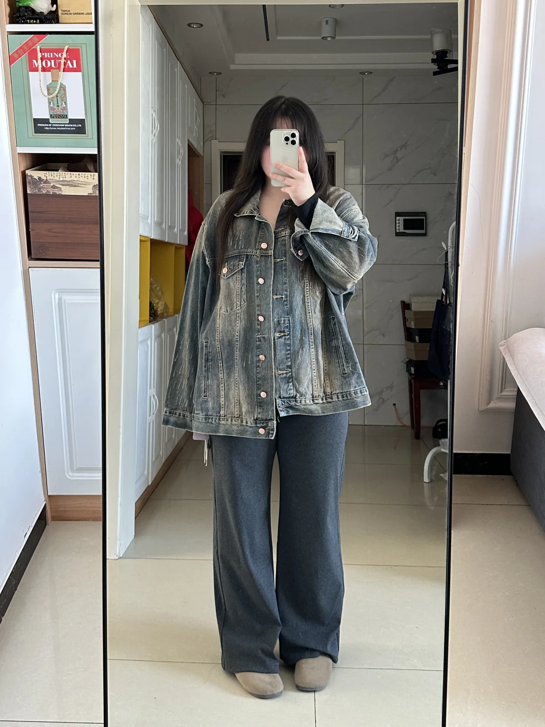 168 190斤｜高胖壮女生也穿出男友风的感觉~