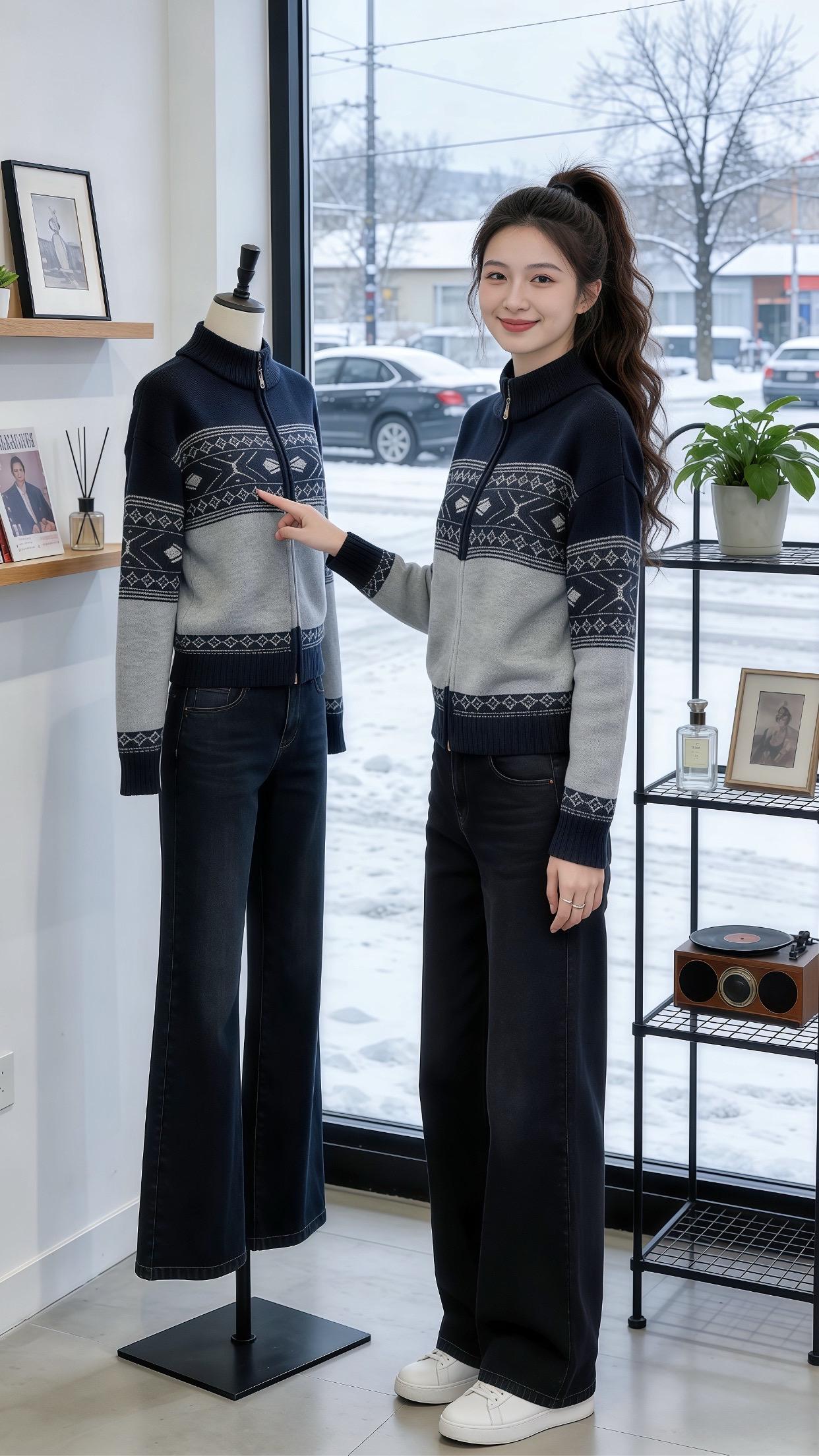 韩系穿搭 温柔穿搭 优雅气质 小个子秋冬穿搭 保暖又好看