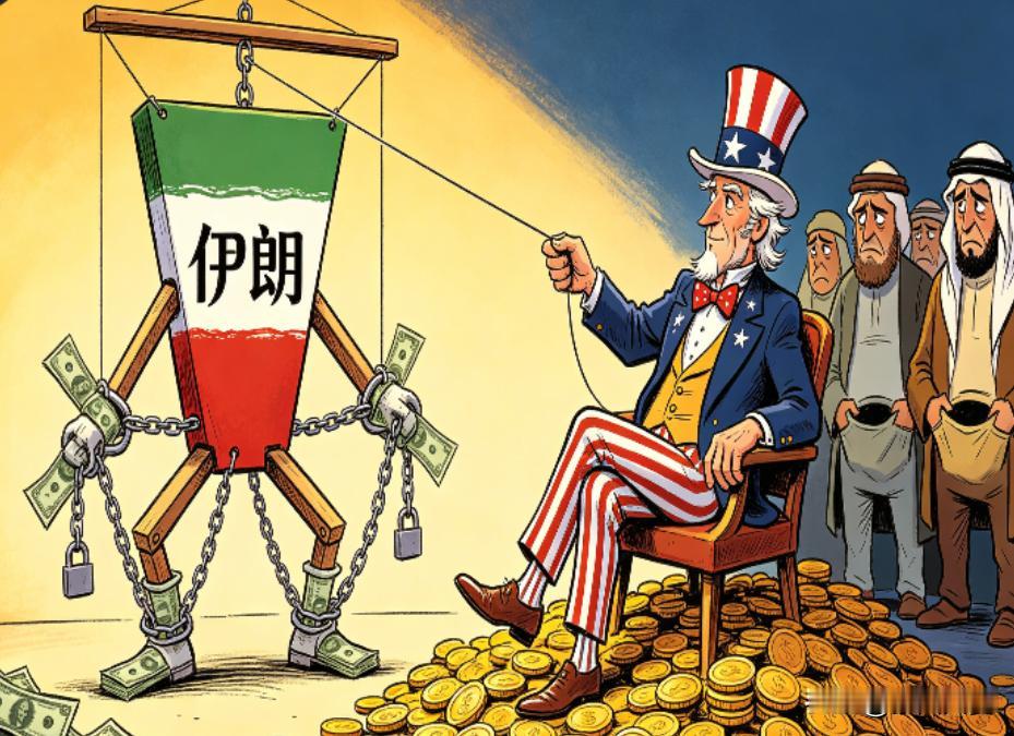 玩明白了！美国3000亿伊朗重建局，简直是顶级白嫖式地缘算计，全程自己不出一分钱
