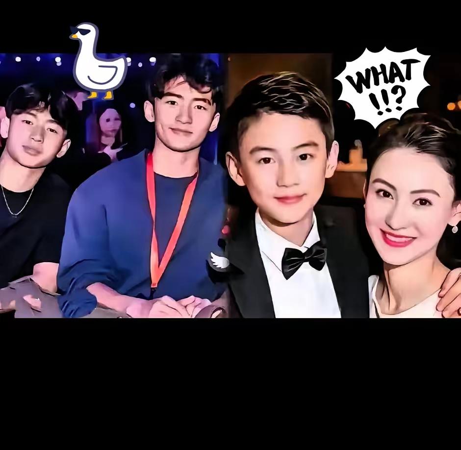 张柏芝藏了8年的小儿子，正脸一曝光，全网都炸了锅，这哪是像妈，这简直就是复刻。