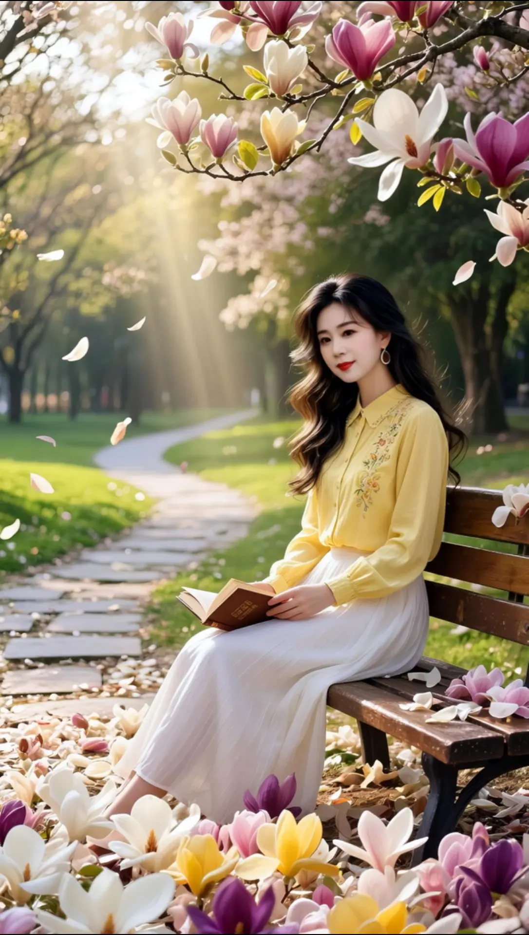 AI春日花漾写真 随变ai随便玩