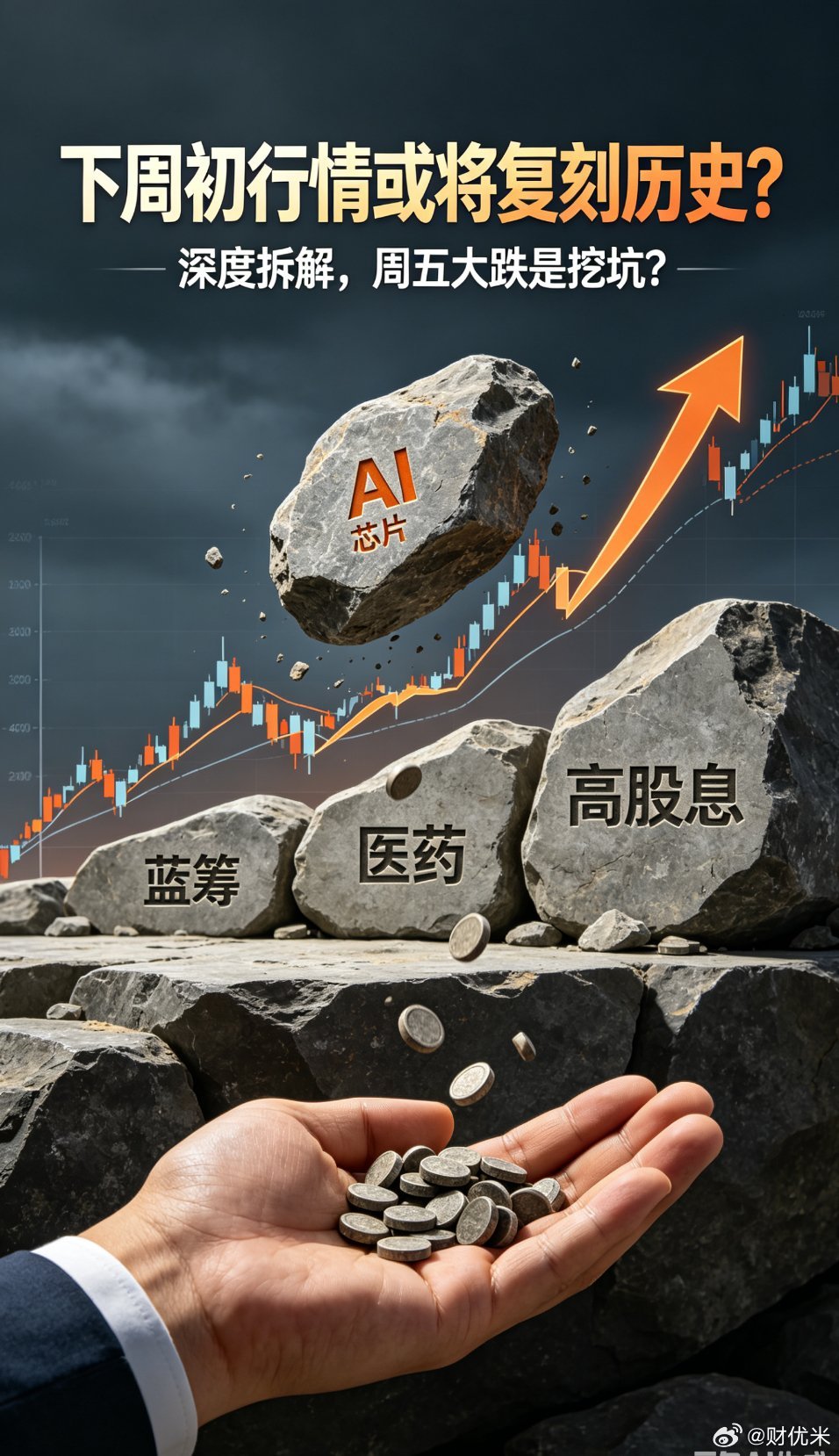 坐稳扶好！下周初行情或将复刻历史！周五大跌是挖坑？深度拆解下周真实走势周五大阴线