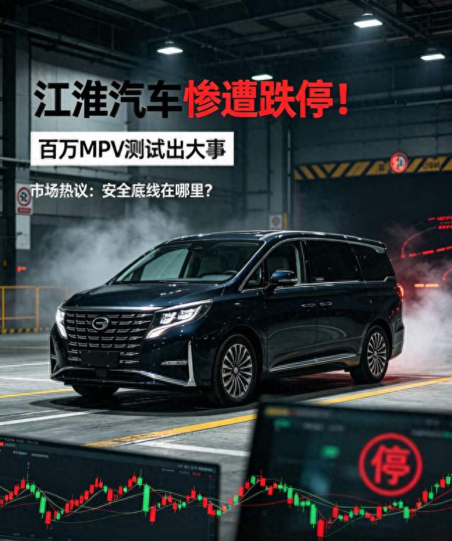 突发！江淮汽车惨遭砸跌停，百万豪车测试出事，背后风险远超想象