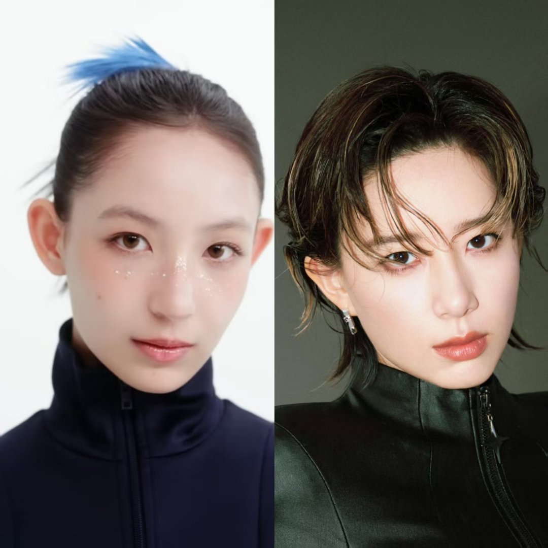 HYBE新女团成员撞脸李斯丹妮我们TUIDE的YIHANI，同款李斯丹妮高级脸爱