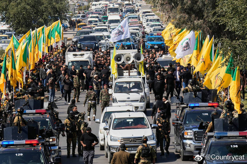 美军重返伊拉克开辟“第二战线”，打击伊朗支持的民兵组织海外新鲜事以美袭击伊朗中东