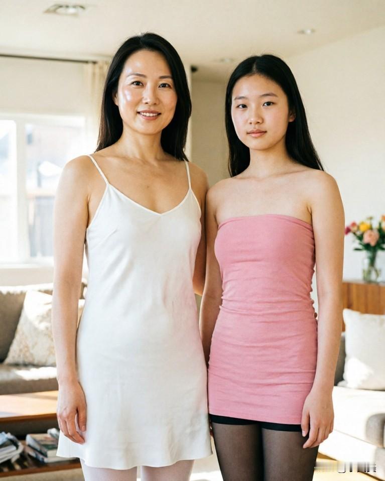 请问这是母女还是姐妹？