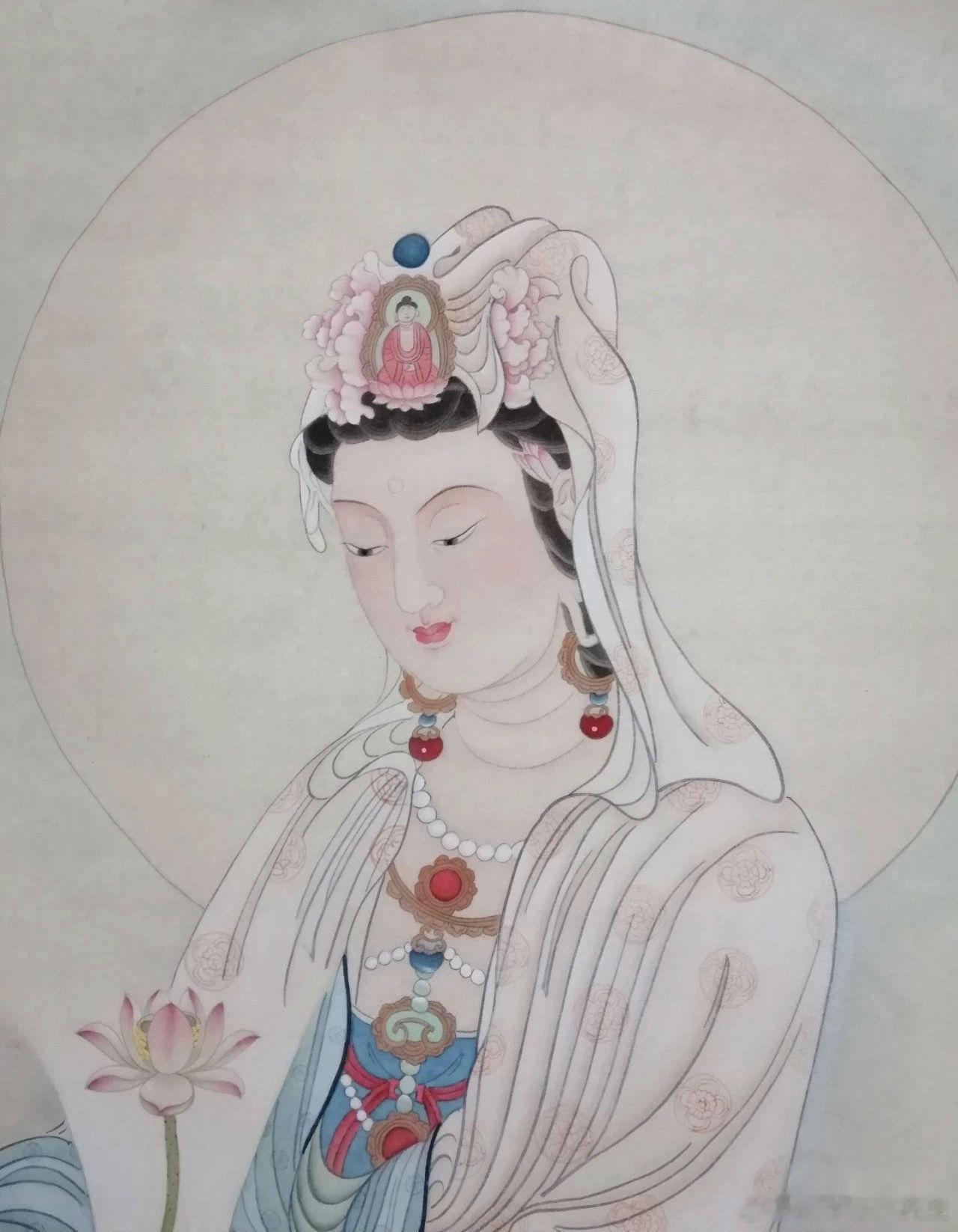 观世音菩萨庇佑每一位有缘众生远离病苦、贫苦、逆苦、业苦，自此身心健康、喜气洋洋、