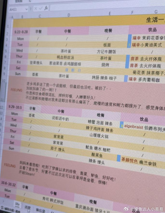 Excel表格就应该做这样的这才是上班人快乐的源泉~摸鱼摸的自由自在