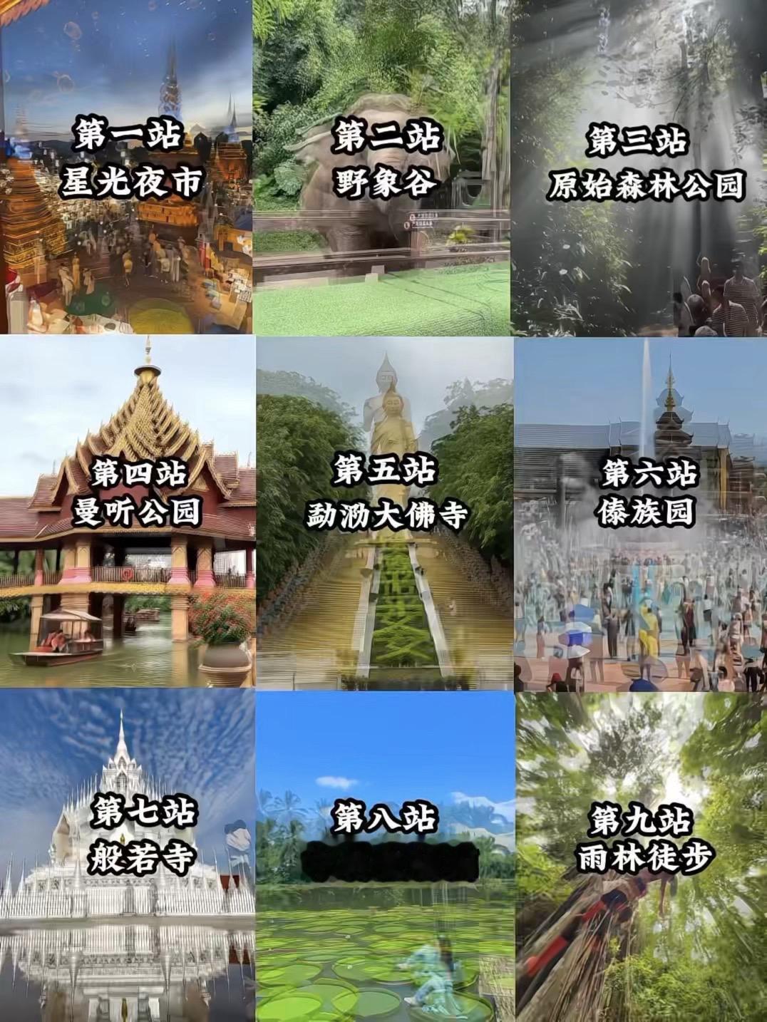 云南西双版纳纯玩小团 3天2晚780/人 4天3晚980/人 5天4晚...