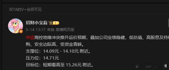 中远海控底部稳稳的，就看上攻的力度有多少了！ 
