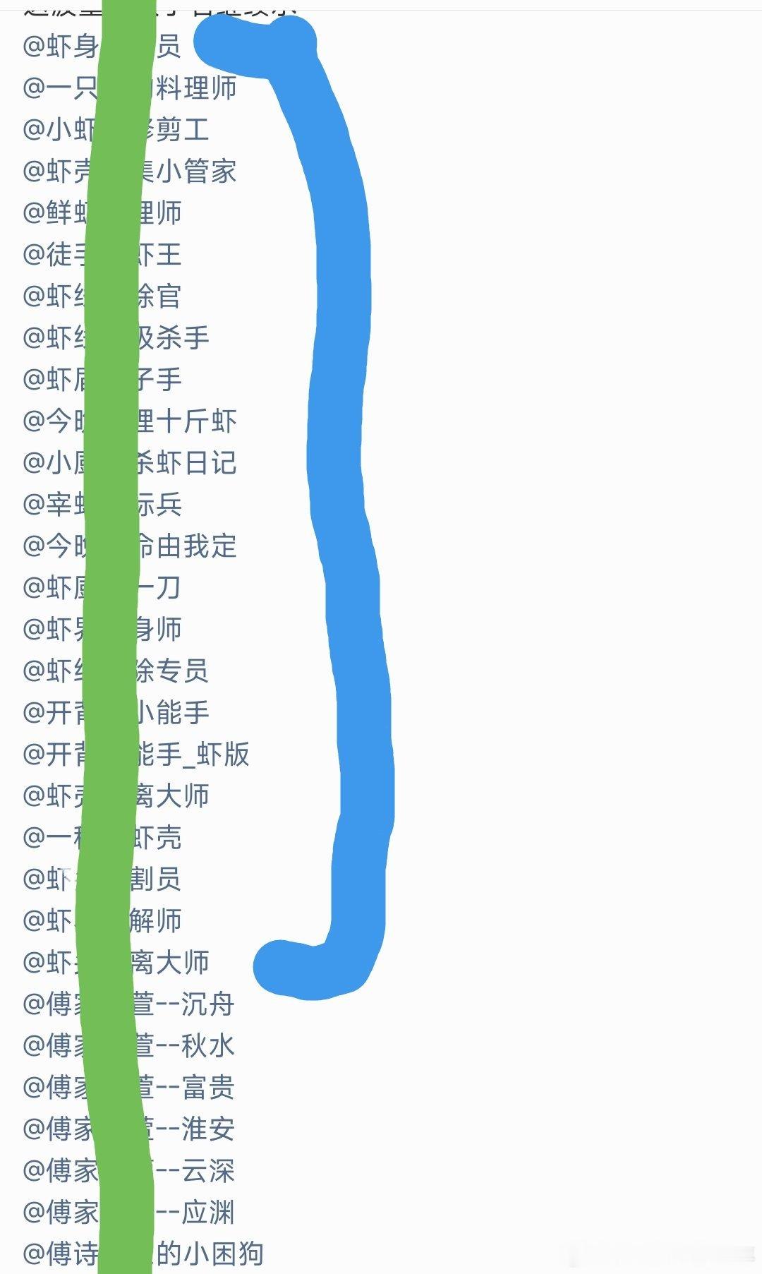 [笑cry][笑cry]氵🌲🍊还把id名都编辑成带虾🦐字的，这明晃晃的甩锅