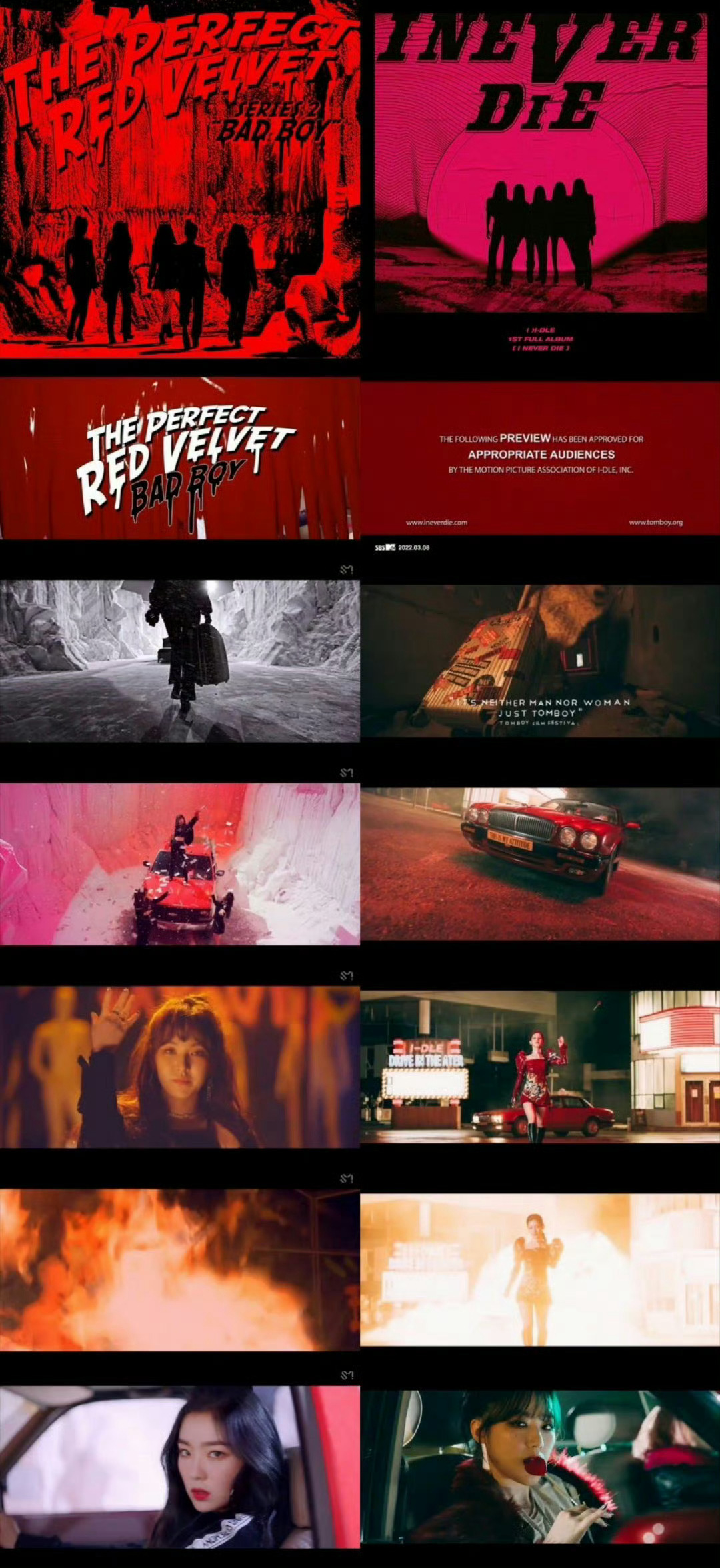 【tg】🐸gidle 抄袭 为何idle 每次回归都要抄袭概念女王红贝贝的创意