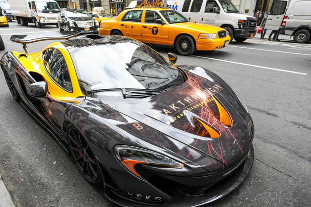 迈凯伦P1，涂装好帅 