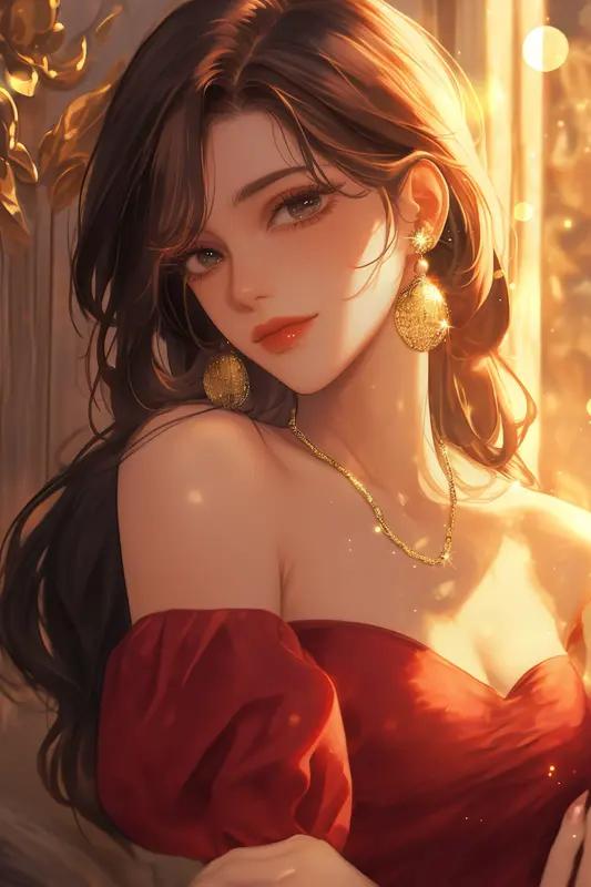 在我心中，美女可不只是脸蛋漂亮。二十几岁的青春少女，碧水漓漓的眼睛、挺直的鼻子、