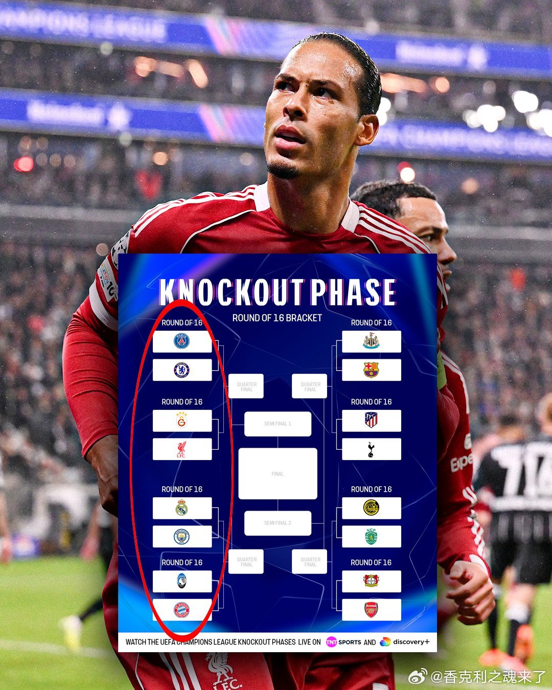 阿斯报透露马竞内部对抽签结果感到满意，相比于利物浦，他们更倾向于对阵热刺。在本赛