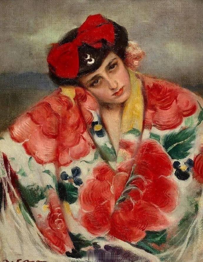 西班牙画家拉蒙·卡萨斯人物油画欣赏拉蒙·卡萨斯（Ramon Casas,1866