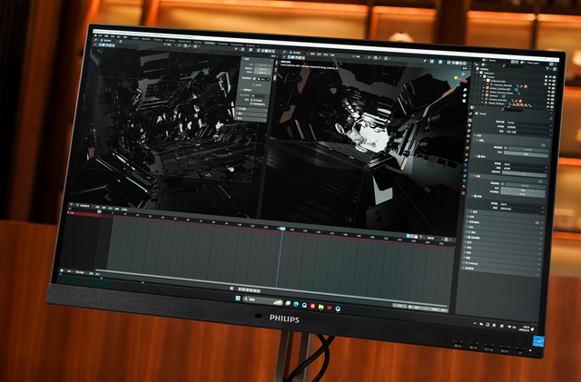 飛利浦27B2W5600無線投屏顯示器 高效辦公新幫手