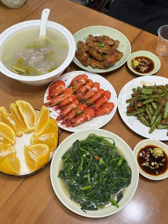 饿了