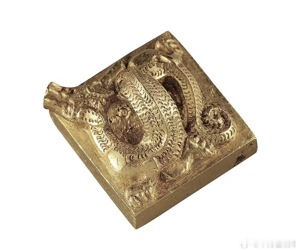 最早的龙纽金印“文帝行玺”龙钮金印是1983年于广州象岗山南越王墓出土的珍贵文物