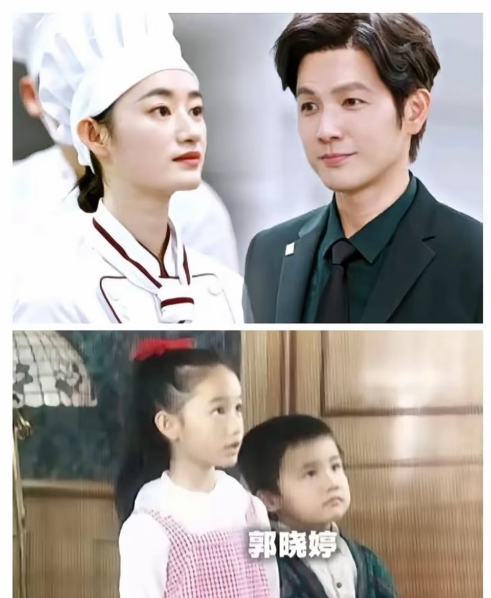 钟汉良抱过小时候的郭晓婷郭晓婷小时候被钟汉良抱过钟汉良居然抱过小时候的郭晓婷！！