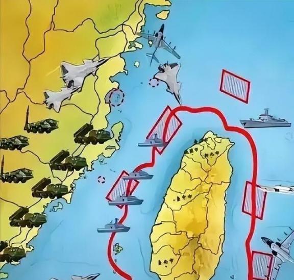 美国现在才后知后觉：中国早把台湾当成了“钓大鱼的饵”，而美军在日韩的基地，正悄悄