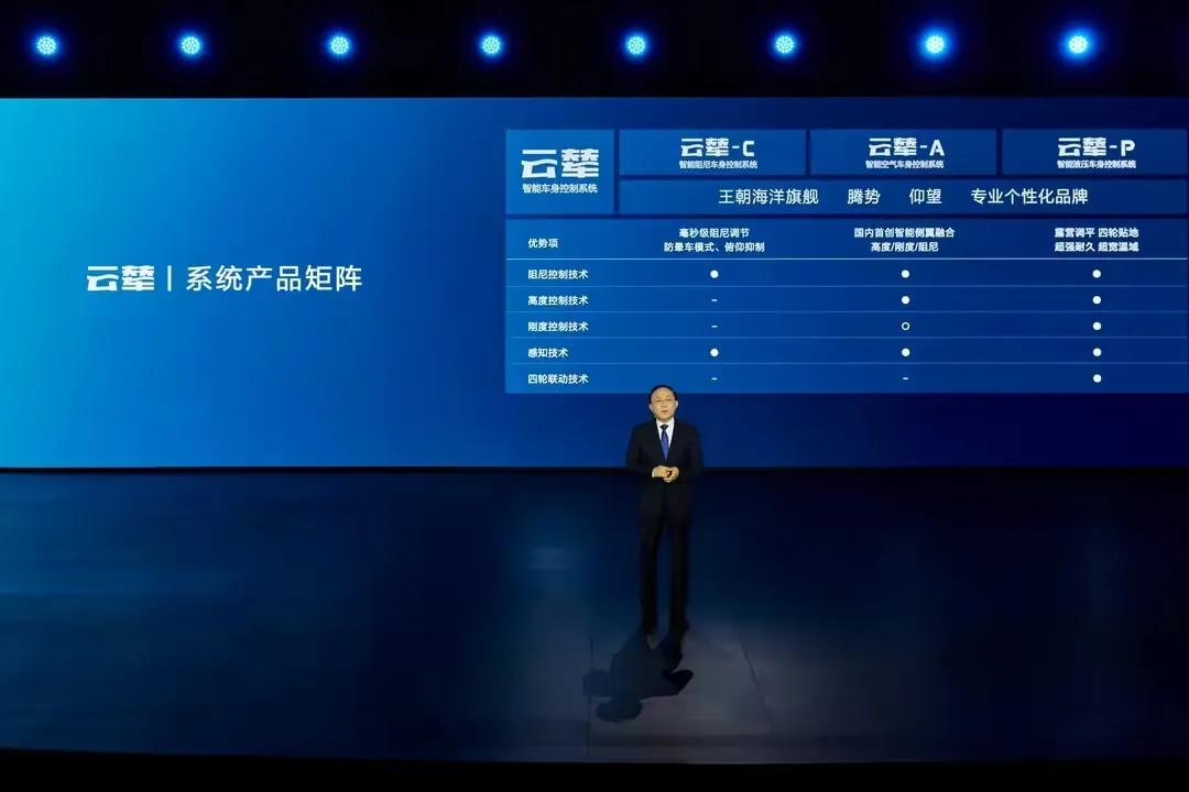 现在新能源底盘做的最好的，也就比亚迪的云辇系列吧！