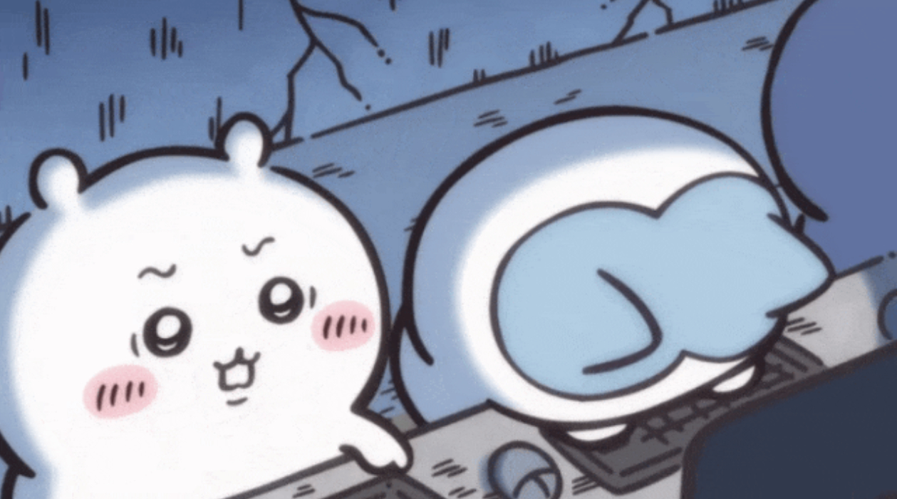 吉伊卡哇灵感共创夏日企画没想到小八和吉伊也喜欢打游戏这坐电脑旁边的状态和我一模一