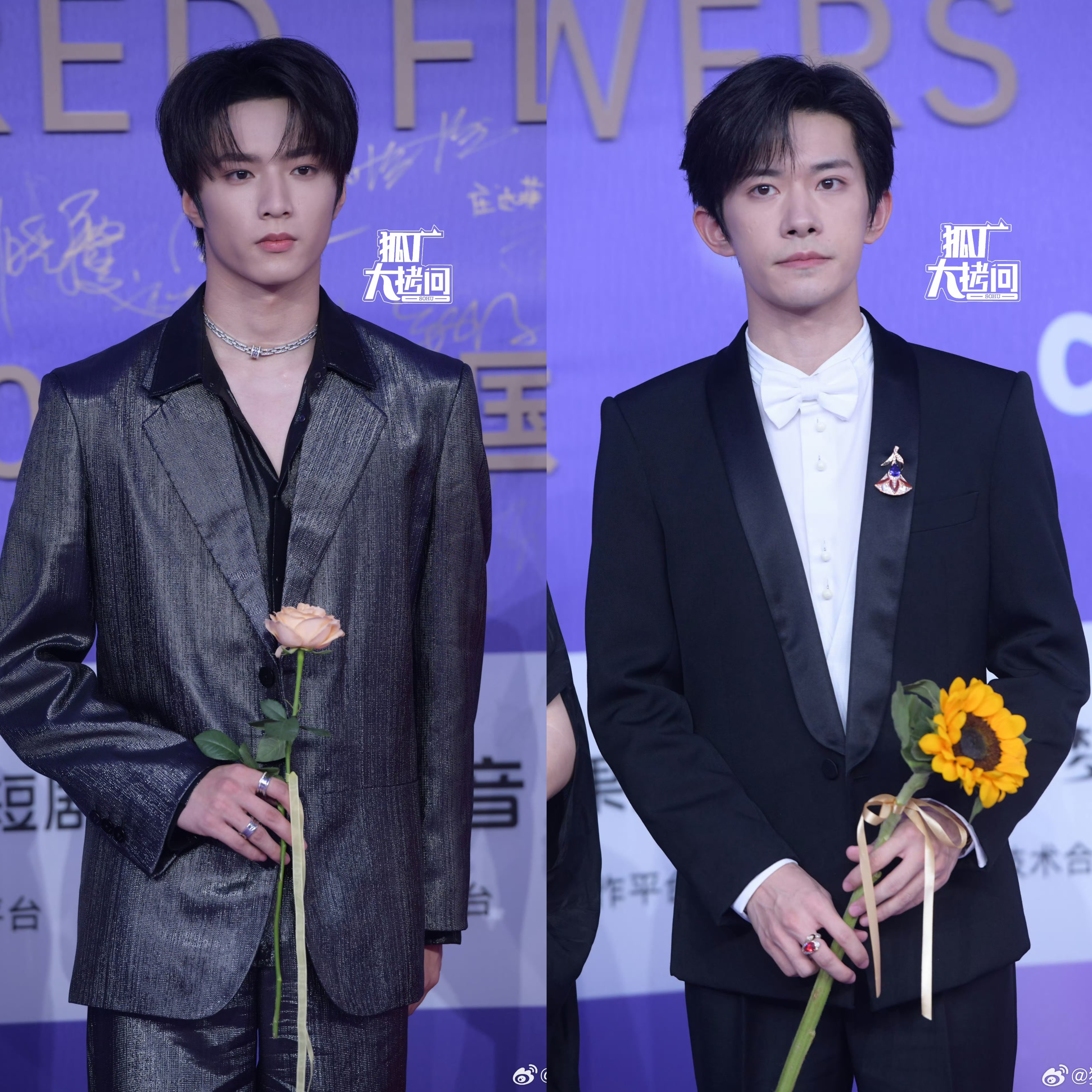 刘耀文大C位刘耀文和易烊千玺生图，两位00后的后起之秀，未来可期