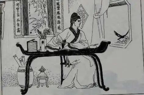 清朝吴郡人陆芷生，二十岁左右进入县学，神采清朗俊秀，风度潇洒飘逸，娶的妻子也是世