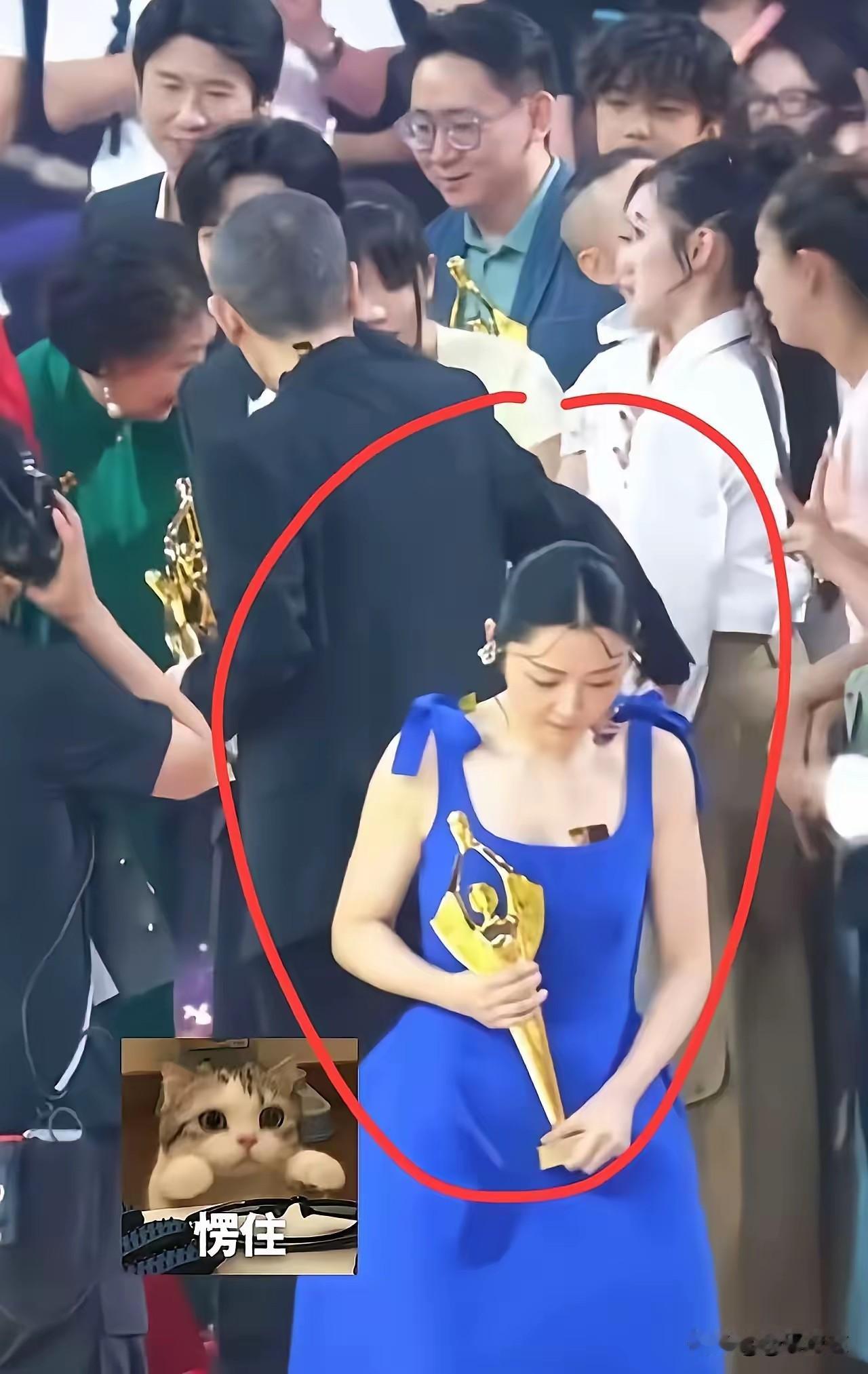百花奖最真实一幕：全场蜂拥追顶流，新晋影后独自离场，看透成年人社交真相
 
说个