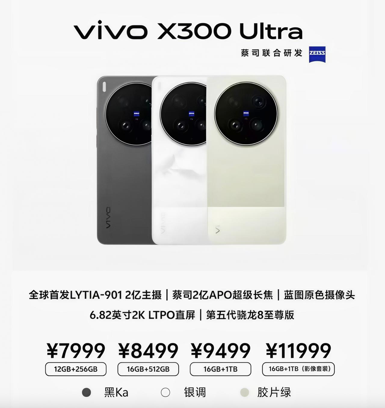 这次网络传得沸沸扬扬的关于vivo X300 Ultra的定价图片，并非官方的最
