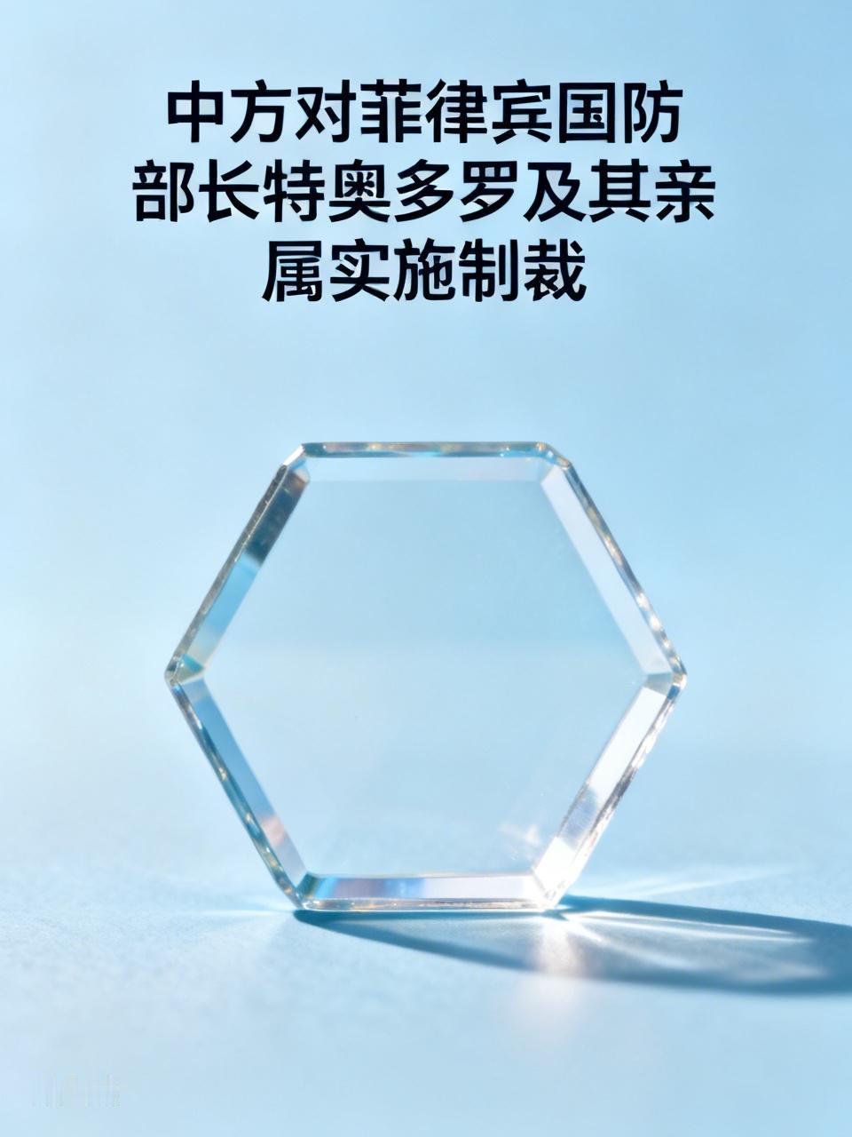 外交部发言人宣布中方对菲律宾国防部长特奥多罗及其亲属实施制裁

中方制裁菲律宾防