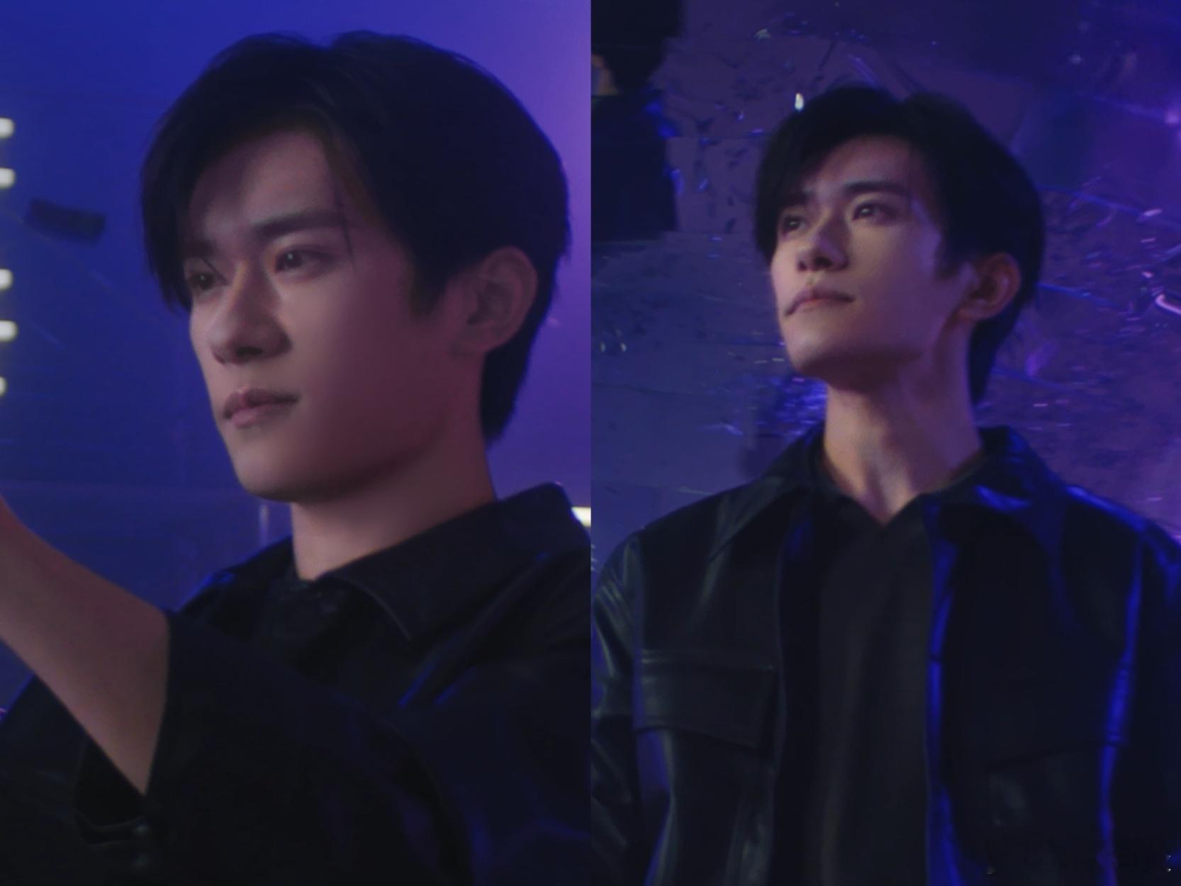 易烊千玺自成焦点易烊千玺耀目双星玺子哥的allblack造型每次都能刷新我的审美