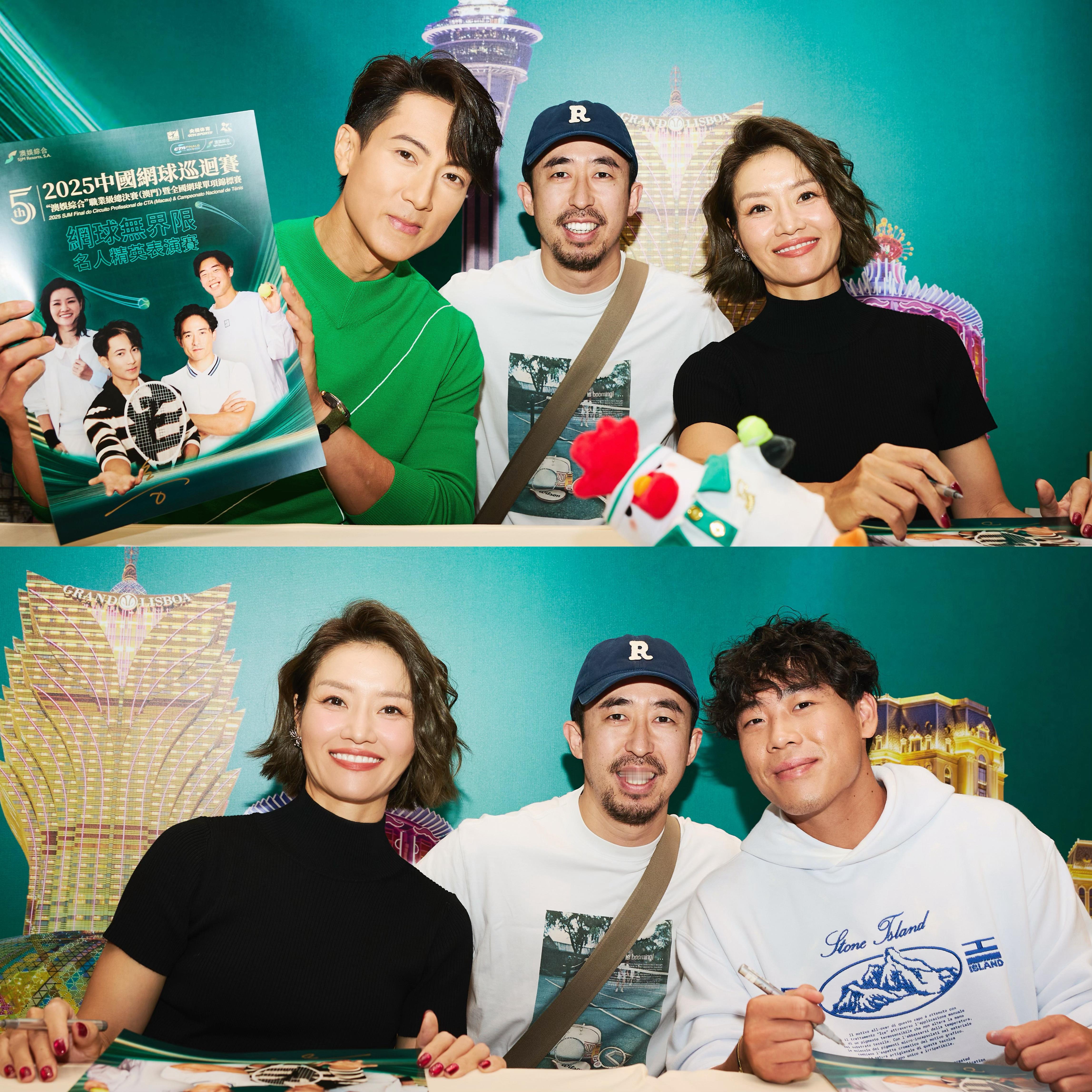 感谢拍下珍贵瞬间～📸下午三点还有娜姐、黄泽林、吴尊、林德信表演赛，友友们别错过