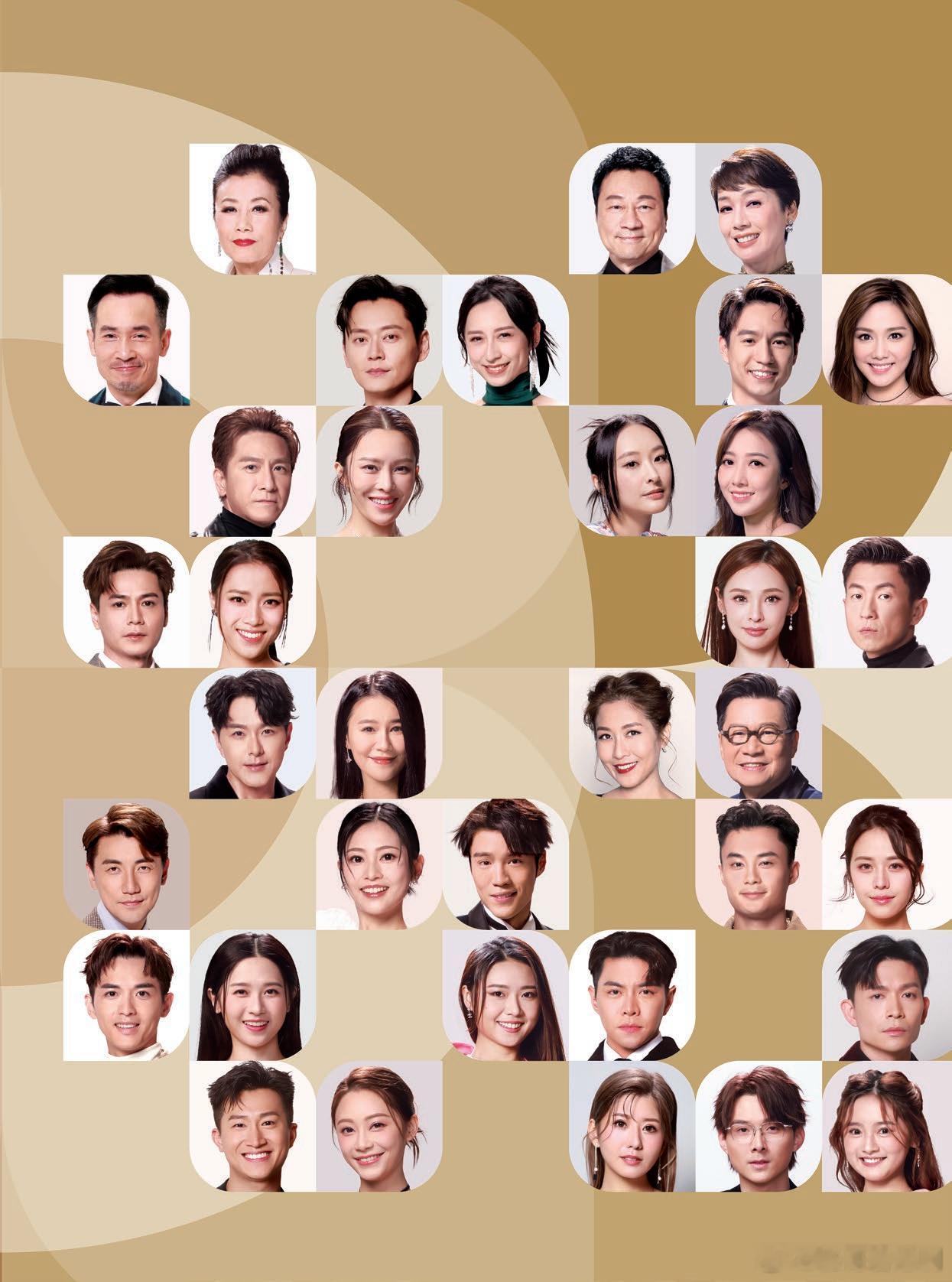 TVB 2025 财报——艺人页面第1-2页为重点艺人及重要配角，第3页为《东张