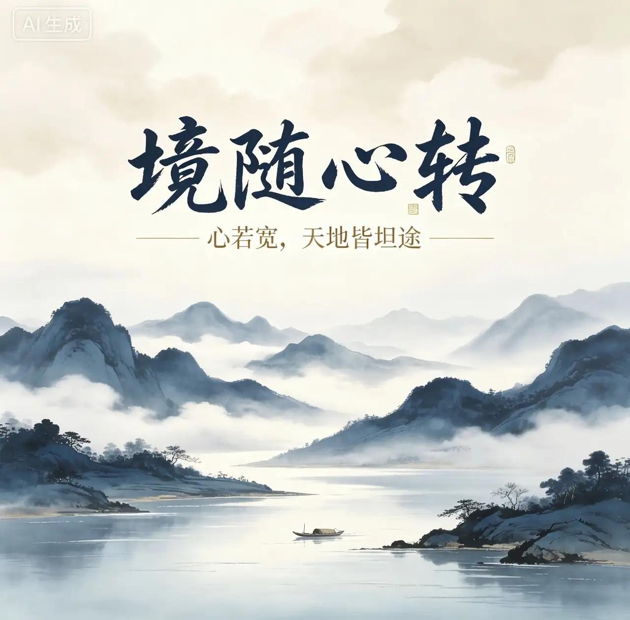 人这一生，过得累不累，从来不是生活决定的，而是心态决定的。同样的世界，心窄的人，